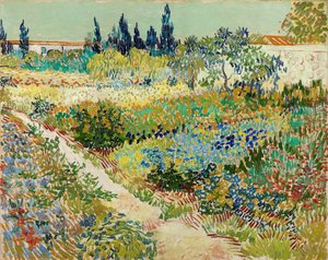 El jardín en Arles, 1888 de Vincent van Gogh